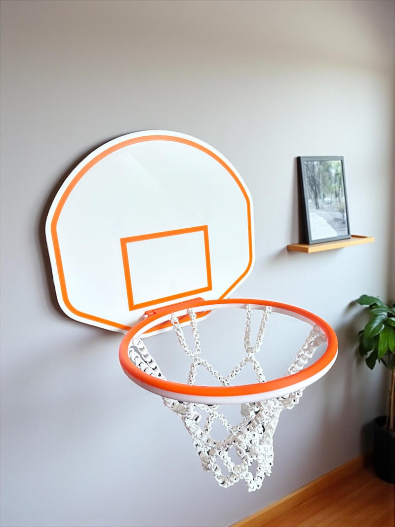 Mini Indoor Basketball Hoop: Wall-Mounted Home/Office Decor
