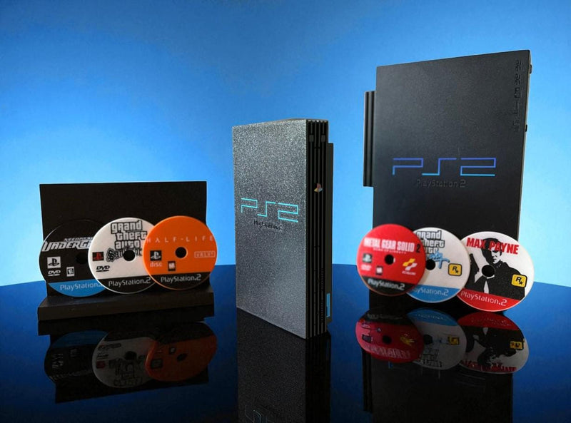 Ultimate PlayStation Console Coaster Collection (PS1, PS2, PS3, & PS4) | 3D Printed Gamer Decor