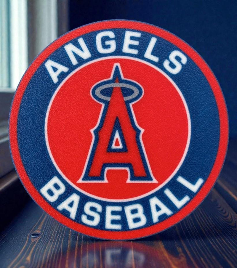 3D Printed MLB Team Logo Coaster Set | Baseball Fan Gift
