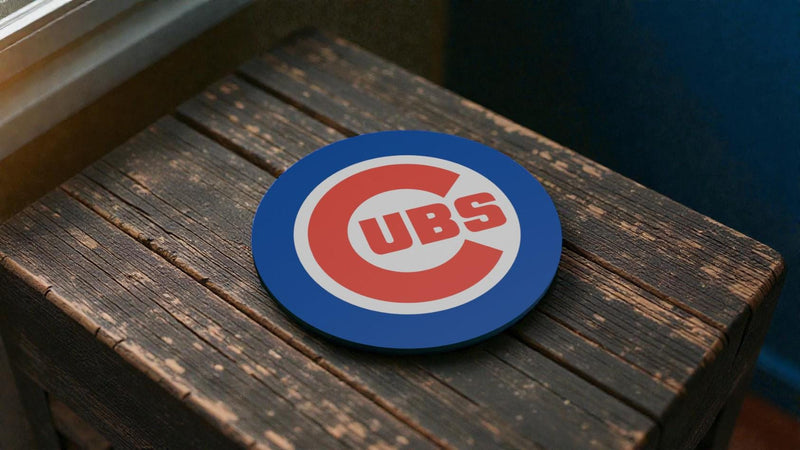 3D Printed MLB Team Logo Coaster Set | Baseball Fan Gift