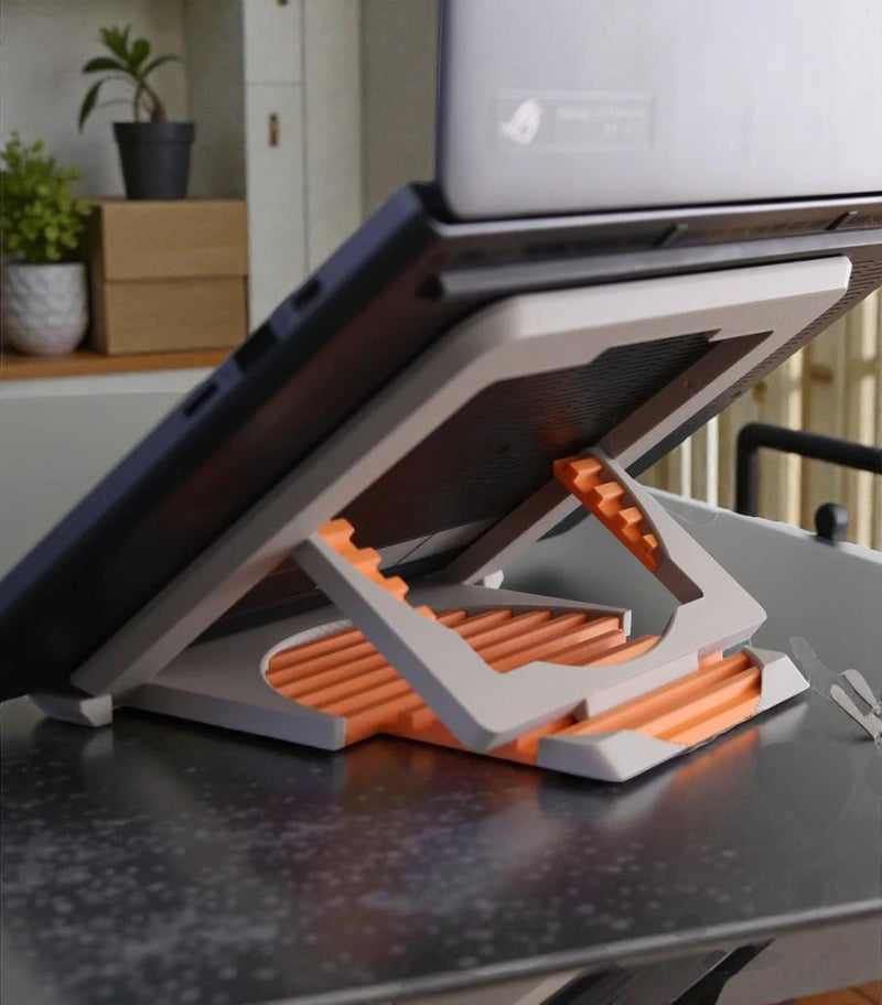 Foldable Laptop Stand | Portable Travel Riser, Fits 13-16" Laptops