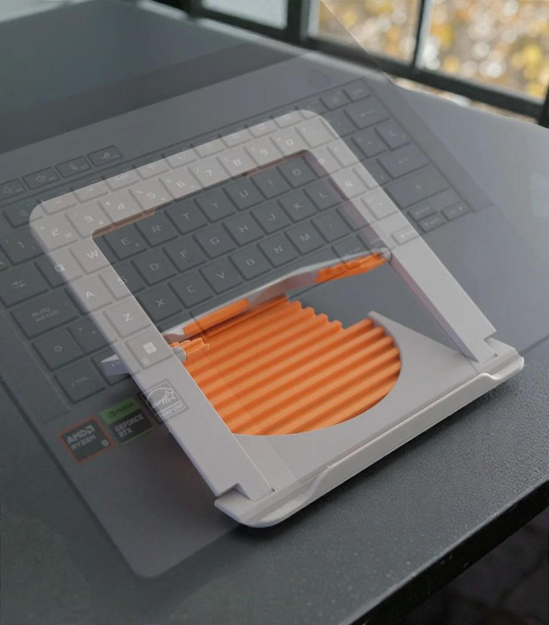 Foldable Laptop Stand | Portable Travel Riser, Fits 13-16" Laptops