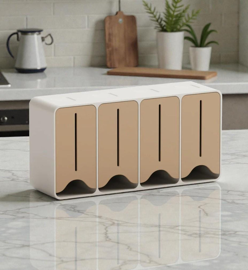 3D Printed Tea Bag Dispenser | Modular Countertop Organizer
