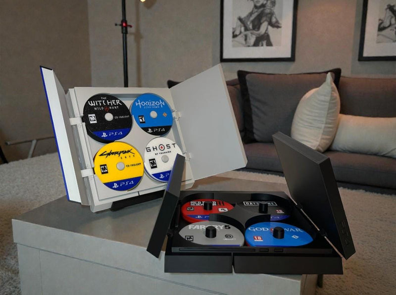 Ultimate PlayStation Console Coaster Collection (PS1, PS2, PS3, & PS4) | 3D Printed Gamer Decor