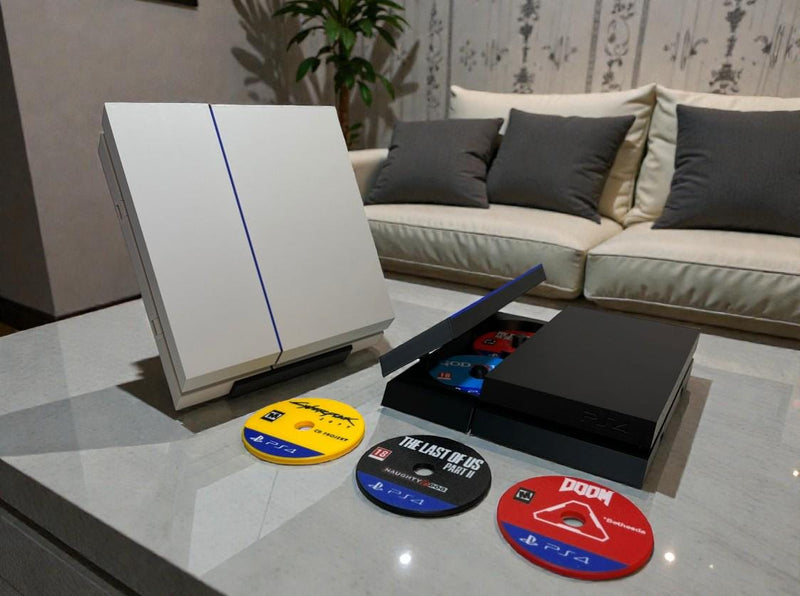 Ultimate PlayStation Console Coaster Collection (PS1, PS2, PS3, & PS4) | 3D Printed Gamer Decor