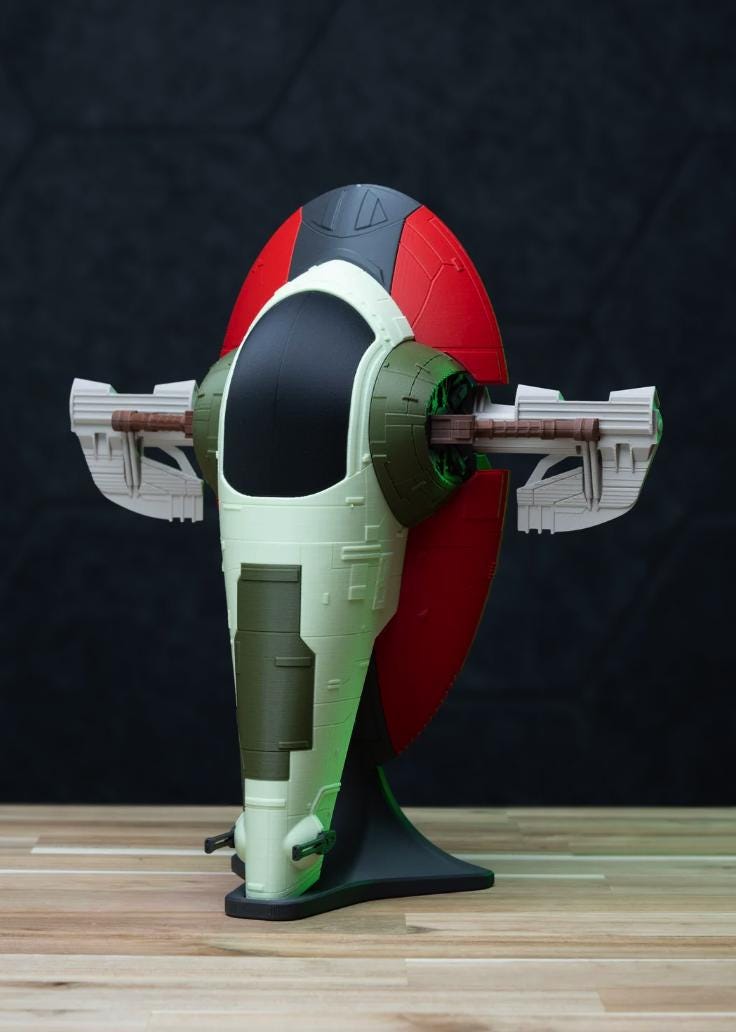 3D Printed Star Wars Display Models