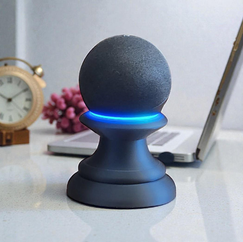 Chess Pawn Echo Dot Stand | Modern Smart Home Decor