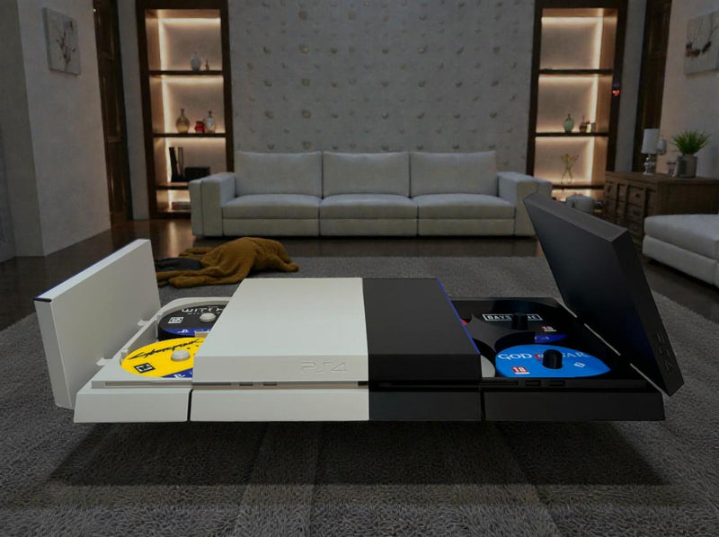 Ultimate PlayStation Console Coaster Collection (PS1, PS2, PS3, & PS4) | 3D Printed Gamer Decor