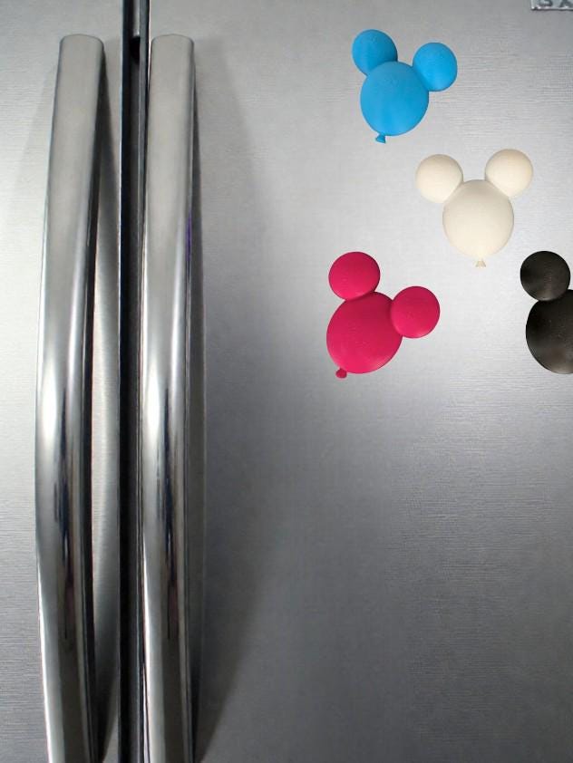3D Printed Mouse Balloon Magnets | Park Inspired Decor