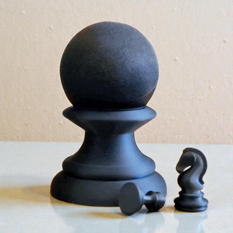 Chess Pawn Echo Dot Stand | Modern Smart Home Decor