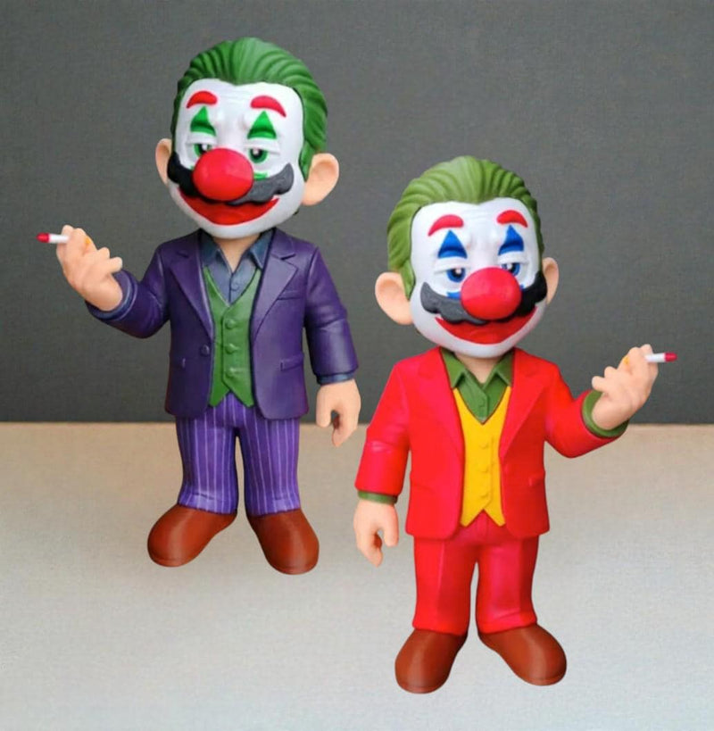 Mario x Joker Mashup: The Ultimate "Chaos in the Kingdom" Collector’s Figurine
