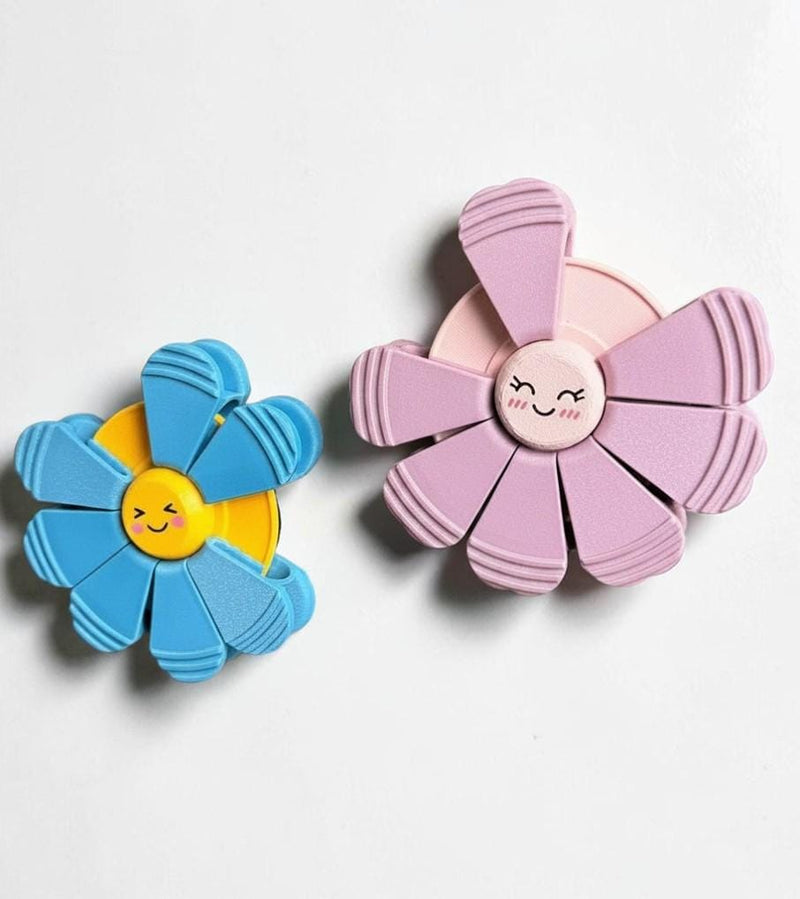 3D Printed Bloom Clips | Magnetic Flower Bag Clips with Detachable Petal Clips | Kitchen Fridge Organizer | Snack Bag Sealer