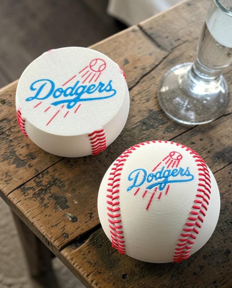 3D Printed Baseball Bottle Opener | Sports Fan Bar Decor