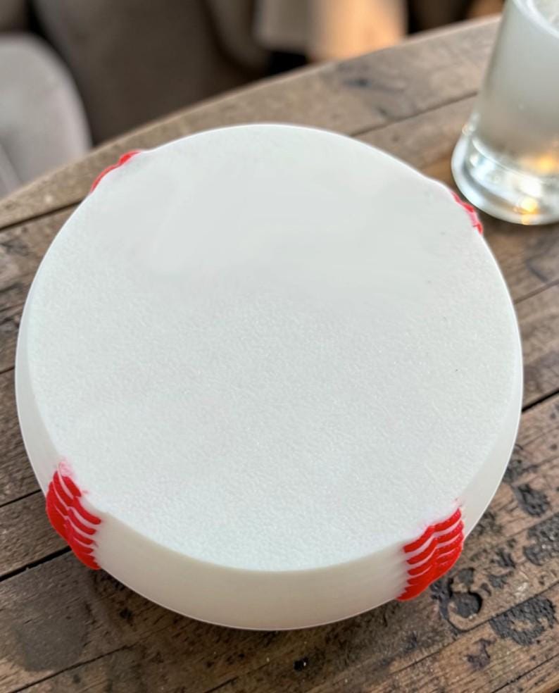 3D Printed Baseball Bottle Opener | Sports Fan Bar Decor